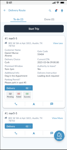 Order-Wise Payouts Visibility for Delivery Partners