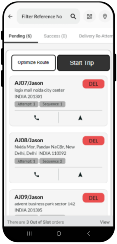 Enhanced Post-Outscan Experience for Drivers