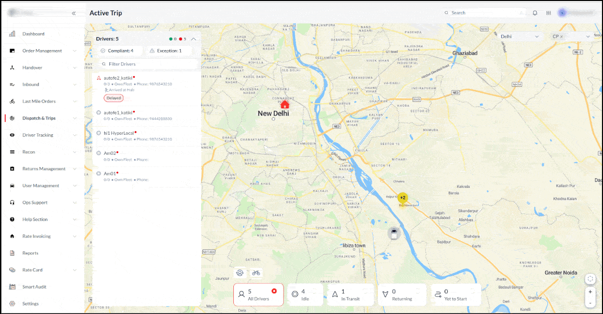 Smarter Task Allocation with Real-Time Driver Return Visibility