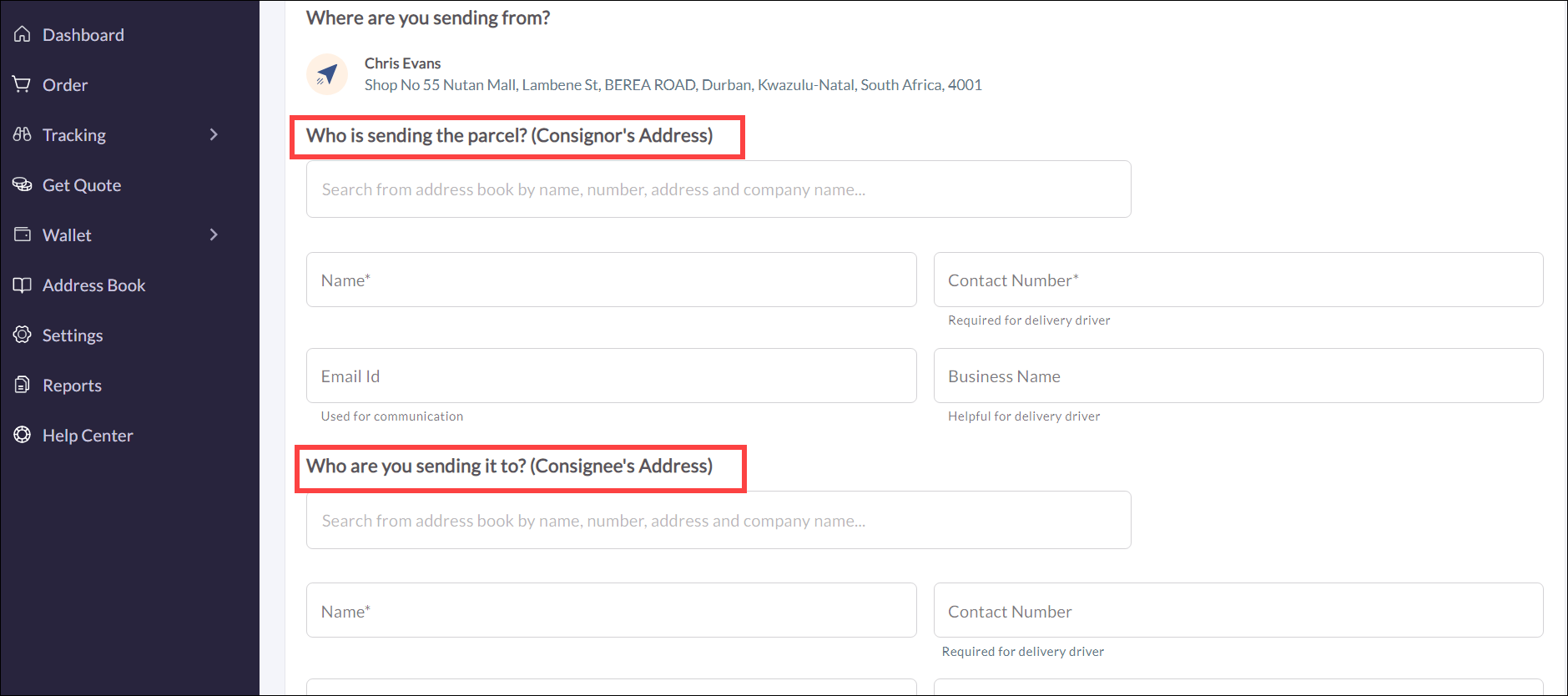 PUDO (Pickup/Dropoff) enhancements