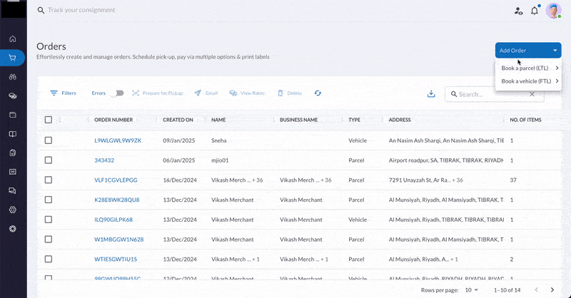 Grow your business by allowing Customers to book TL/FTL