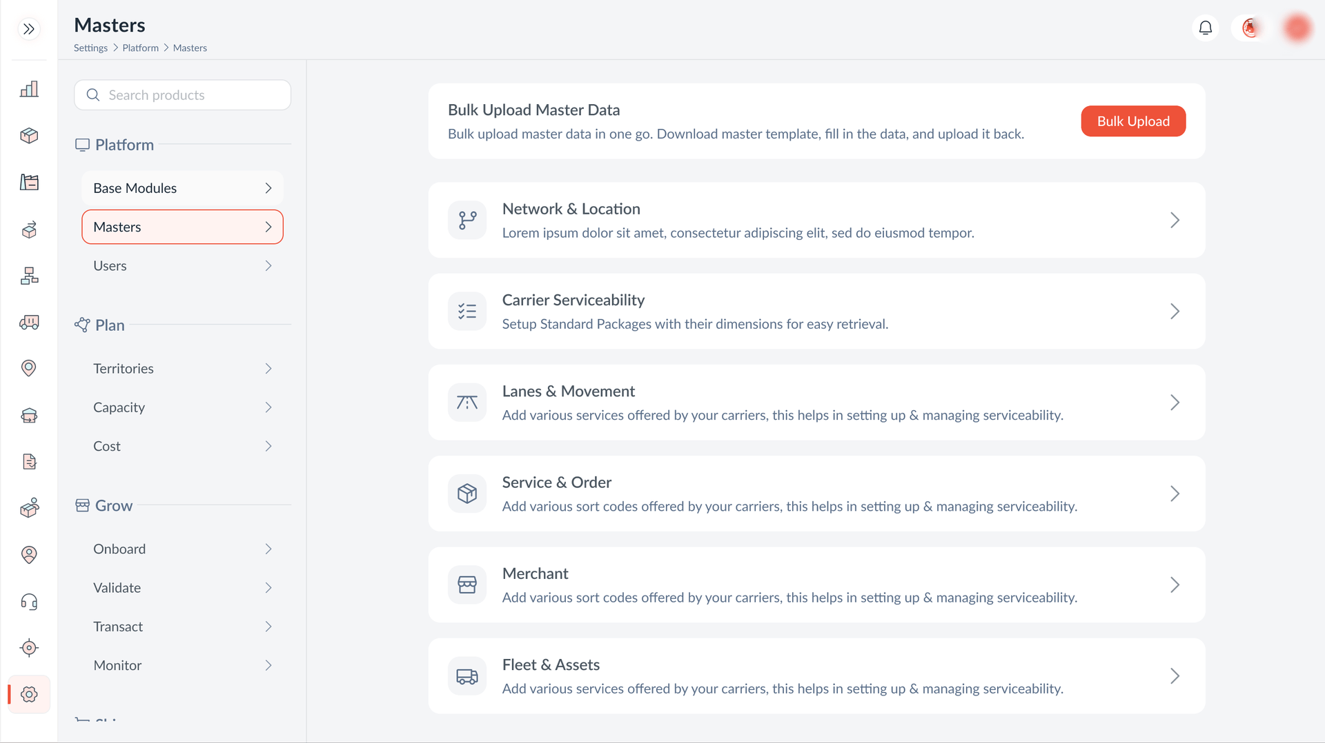 Streamline Master Data Updates via Bulk Uploads