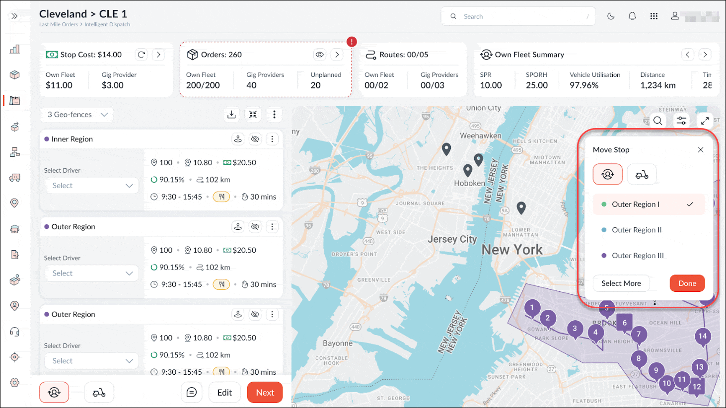 Improved Rate-Based Routing for Greater Flexibility