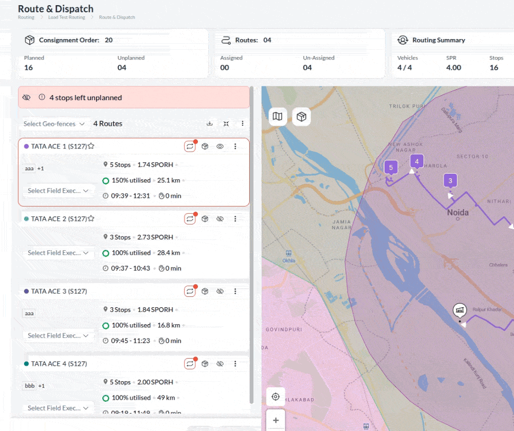 Prevent Overloaded Routes with Real-Time Capacity Validation