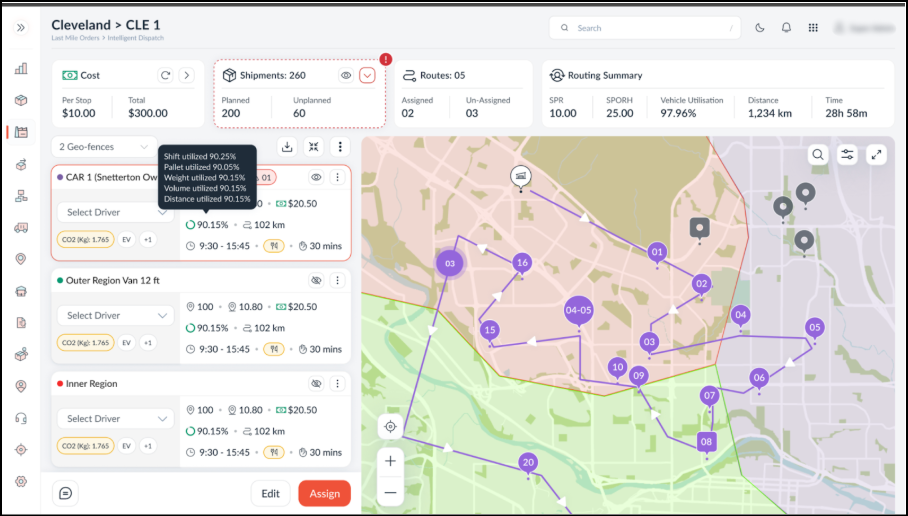 Instant Range Clarity for Electric Fleets