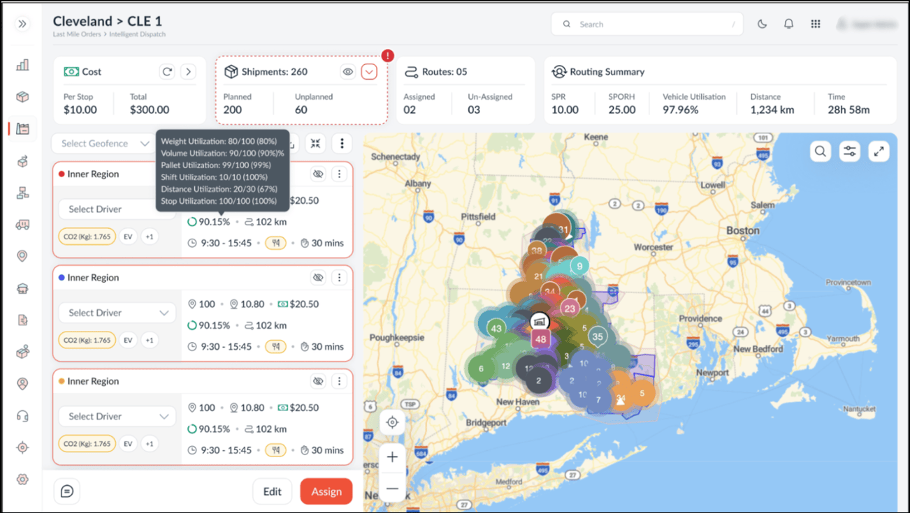 Precise Capacity Visibility on Hover