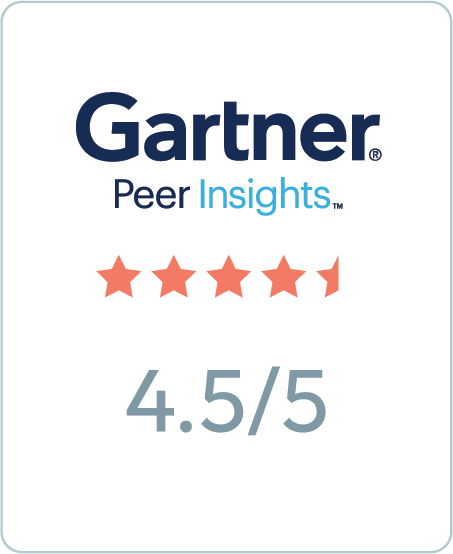 Ratings Gartner Peer Insights