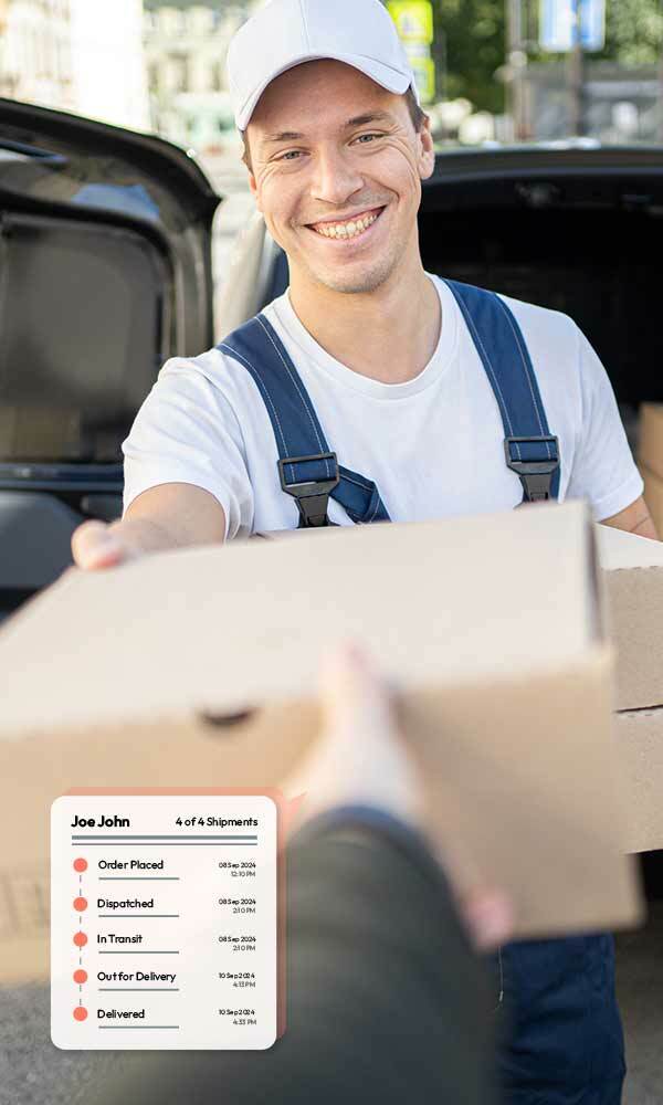 Own the order to door experience