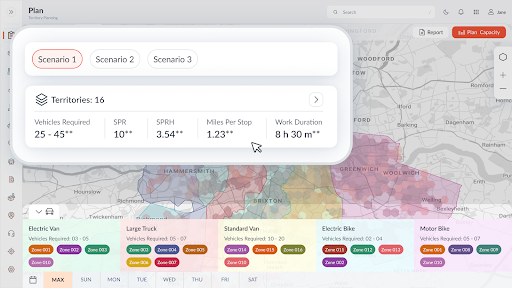 multiple address route planner