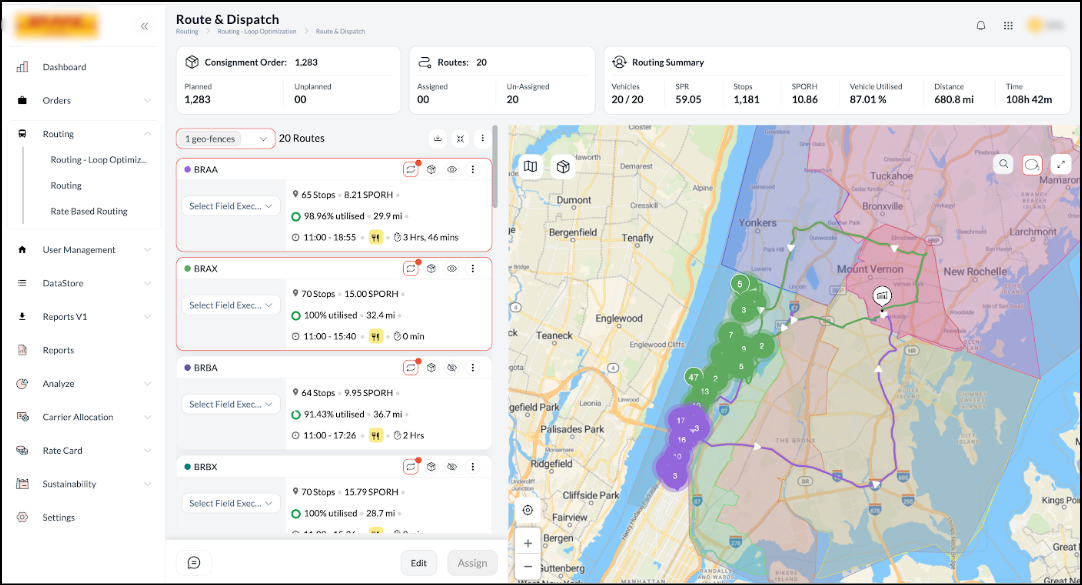 Geofence-Based Route Sorting: Accelerate Post-Routing Adjustments