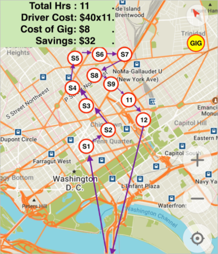 Route Optimization to Minimize Cost of Delivery BETA