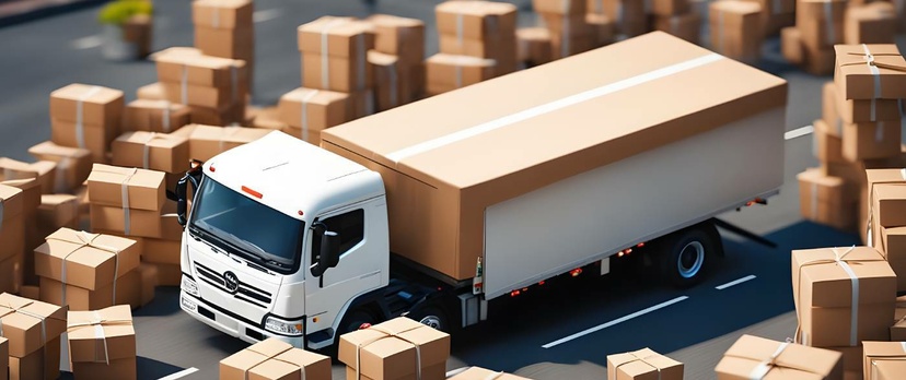 How Truck Routing Software Helps - Delivery Truck Carrying Multiple Parcels C57273e03adc85b260fc75773eef97b5 