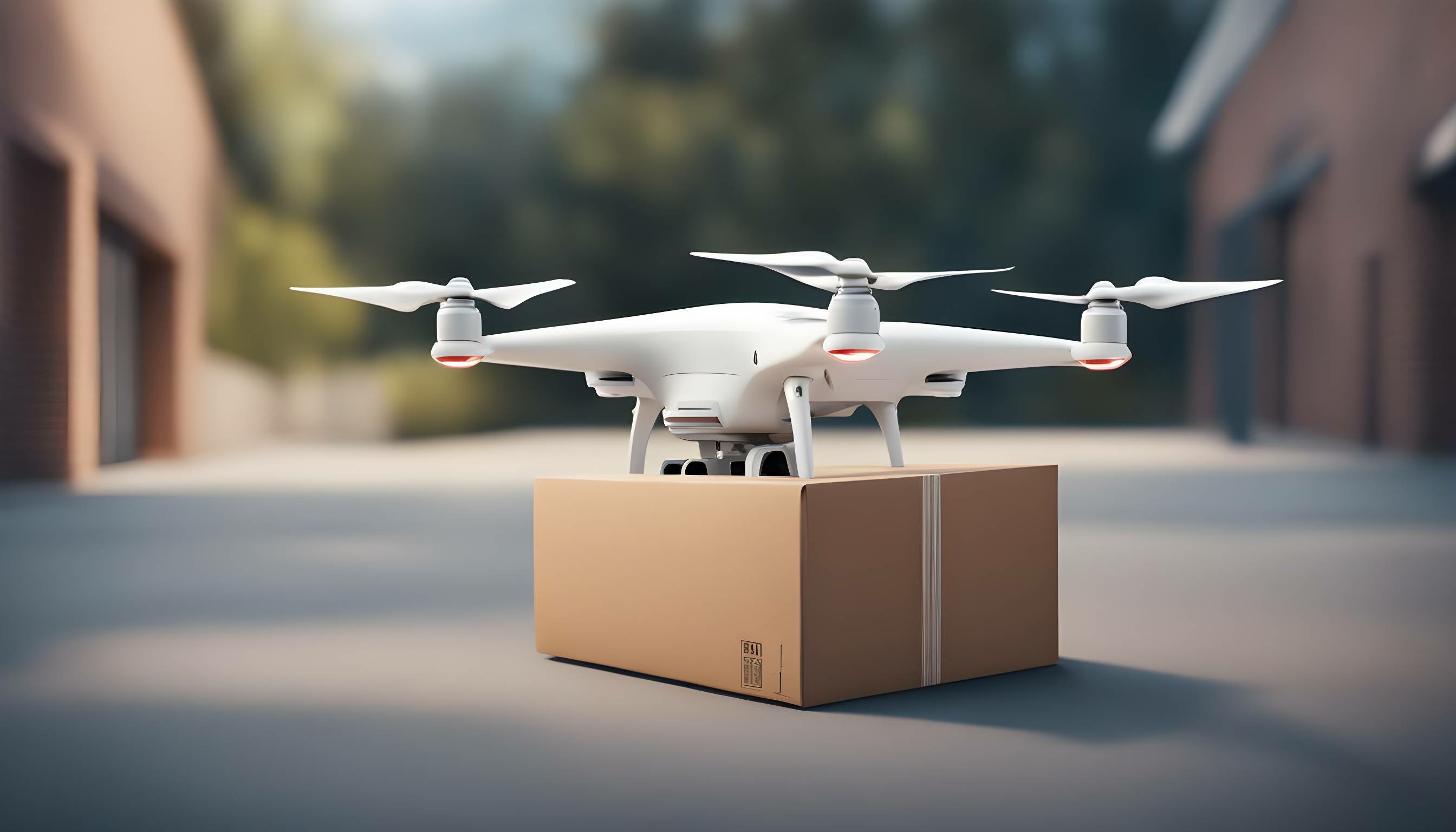 Delivery made using drones